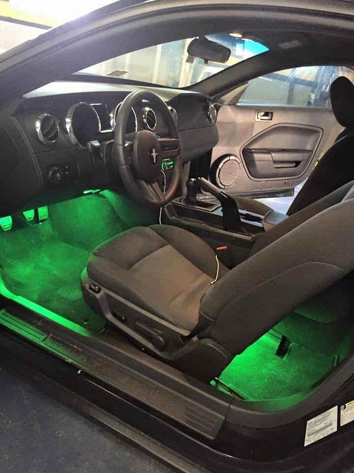 interior car lighting installation near me